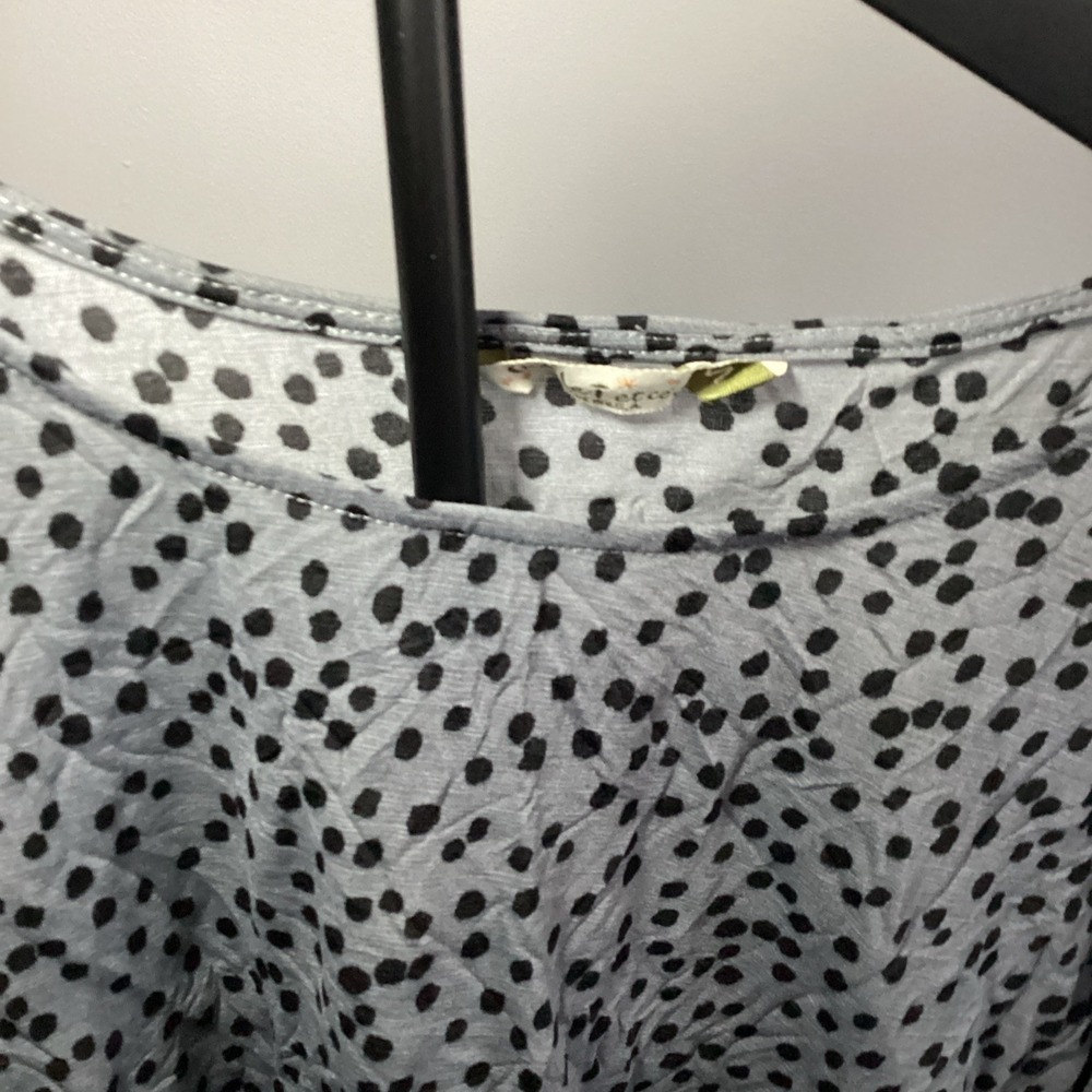 Chalet et Cici Top Med Dalmation Print Grey And Black - Picture 4 of 11